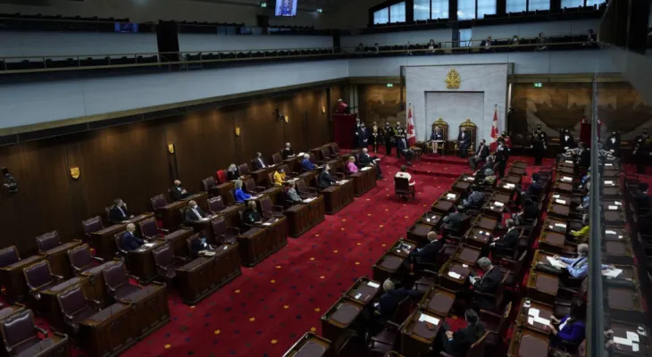 Senators approve a bill to combat foreign interference after voting against the amendment.