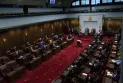 Senators approve a bill to combat foreign interference after voting against the amendment.