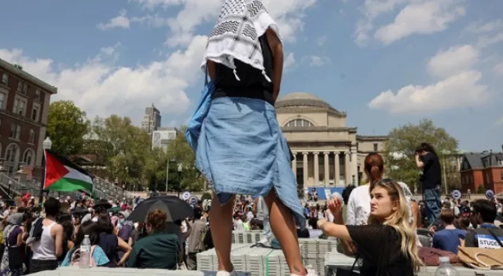 Dropping charges against students at Columbia University arrested in pro-Palestinian protests