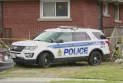 York police are searching for a suspect involved in the murder of one person and the injury of three others.