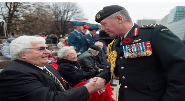 Décès de Rolley Armitage .. l'un des anciens combattants à Ottawa à l'âge de 99 ans