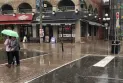 The Canadian environment warns of rain showers and a thunderstorm in Ottawa today, Saturday.