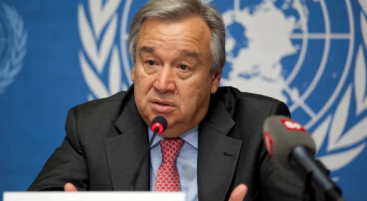 The Secretary-General of the United Nations: The humanitarian situation in Gaza is a complete violation of the law.