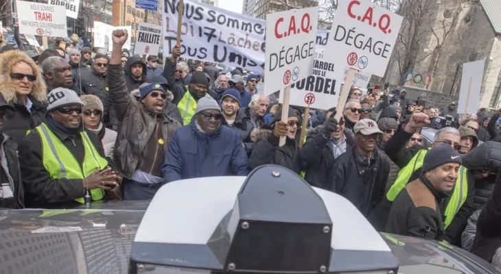 "Historic victory": The judge orders Quebec to pay 143 million dollars to taxi drivers in exchange for the cancellation of permits.