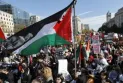 Manifestation devant la résidence du ministre de la Défense israélien Gallant à Washington