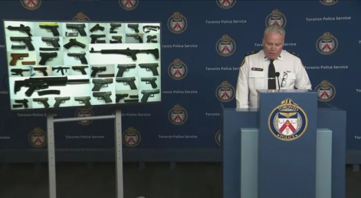 Police de Toronto : augmentation des incidents d'armes à feu de 74 % par rapport à l'année dernière