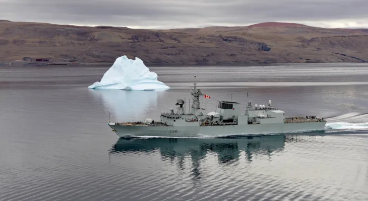 Après une décennie ... la fin de l'infrastructure marine dans l'Arctique canadien est proche cette saison