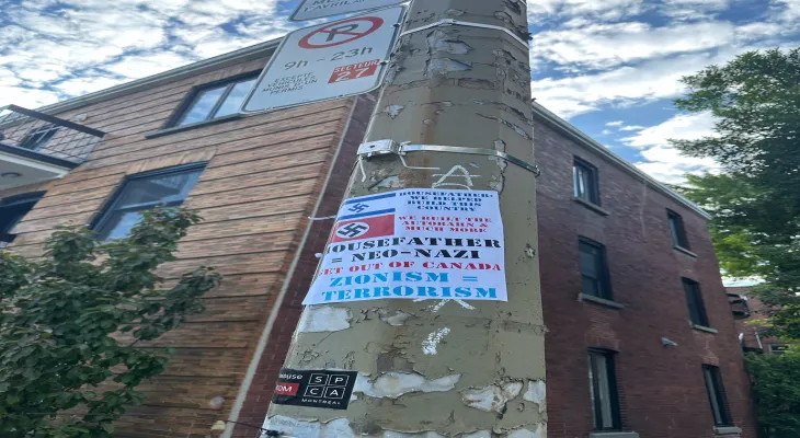 Un membre du parlement dénonce l'affiche antisémite lui demandant de « quitter le Canada »