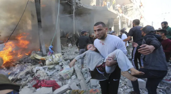 Hamas appeals to the Arab and Islamic world to stop the war of Zionist extermination and support the Palestinian people.