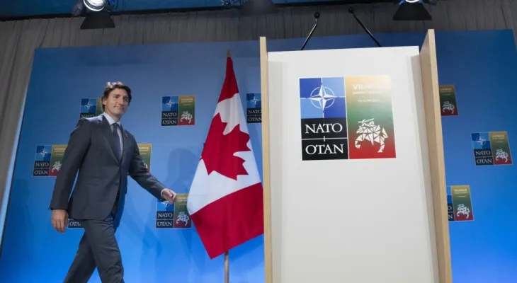 During this year's NATO summit... Trudeau will urge allies to remain firm in support of Ukraine.