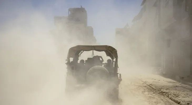 Two months after the Israeli invasion to eliminate Hamas... Rafah has become a ghost town filled with dust and rubble.