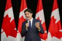 Trudeau celebrates the 75th anniversary of the founding of NATO in Washington.