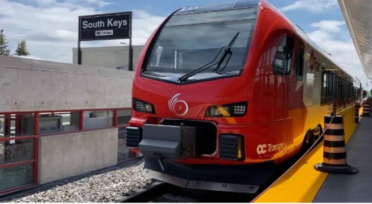 Start testing and training on the Trillium line before its launch in the summer in Ottawa.