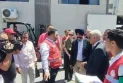 The Canadian Deputy Minister of Immigration visits the Rafah crossing from the Egyptian side.