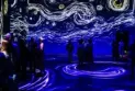 Van Gogh's paintings on display at the immersive art exhibition in Scotland and a turnout for the works of the Dutch artist