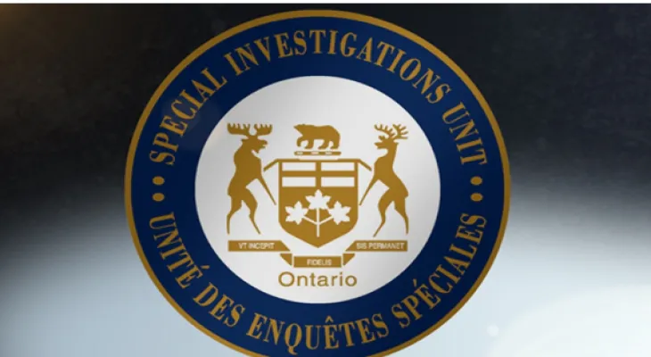 Ontario police are investigating an officer who fired a taser at a man in an Ottawa hospital.