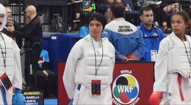 A 12-year-old girl was expelled from karate training in Quebec for wearing a hijab.