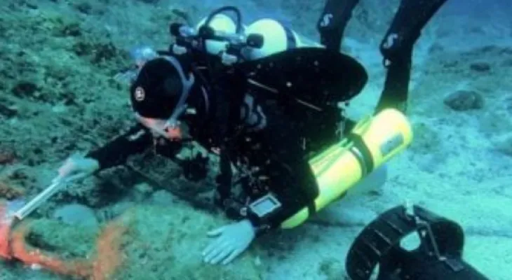 Returning to the first century BC.. an amazing discovery in the wreck of a Greek ship.