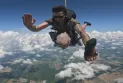 "I did it"... A 100-year-old Canadian man parachutes to raise funds for a children's hospital.