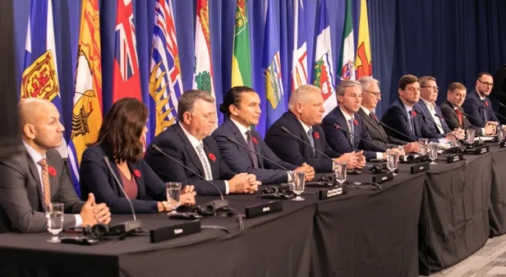 The thirteen Prime Ministers of Canada begin three days of meetings in Halifax.