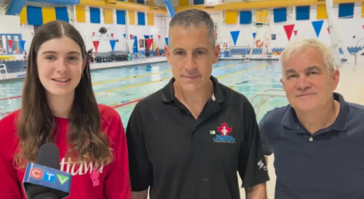 Ottawa selects rescue men to oversee water events in the Paris 2024 Games.
