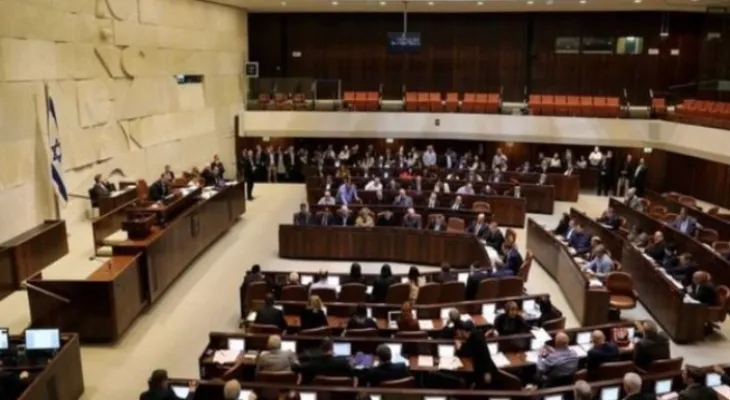 The Knesset approves a decision rejecting the establishment of a Palestinian state.