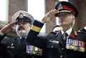 Jinni Karyanian officially assumes command of the armed forces during a ceremony at the War Museum in Ottawa.