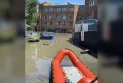 Rescue of more than 100 residents from a nursing home in Mississauga, Ontario amid flooding water spread