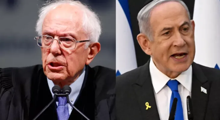 American senator Bernie Sanders: Netanyahu is a war criminal