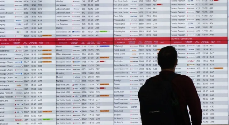 The resumption of work at Canadian airports and hospitals is returning to normal after the global disruption.