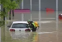 Floods claim the lives of at least 8 people in China.