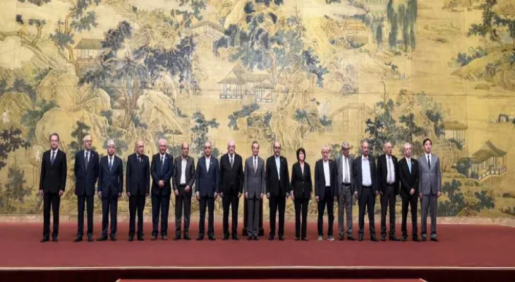 The Palestinian factions sign the Beijing Declaration for reconciliation after meetings over 3 days.