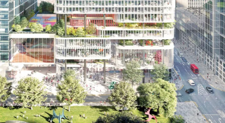 Qatar Investment développe le bâtiment 8 Canada Square à Londres