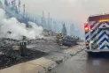 Des responsables du parc Jasper : Les pluies réduisent l'activité des incendies de forêt et aident les pompiers