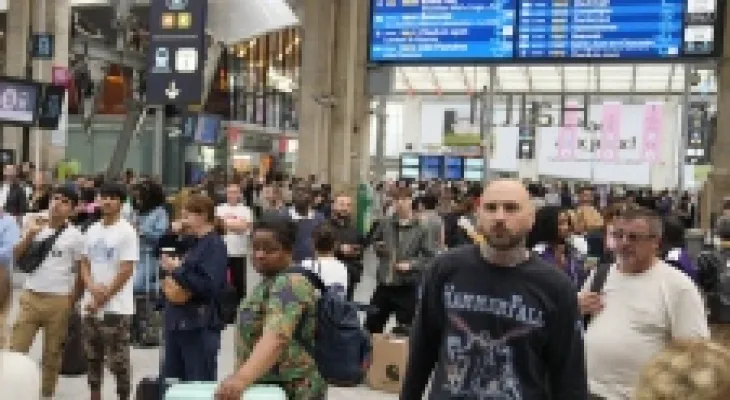 Sabotage operations paralyze the French high-speed rail network hours before the Olympics begin.