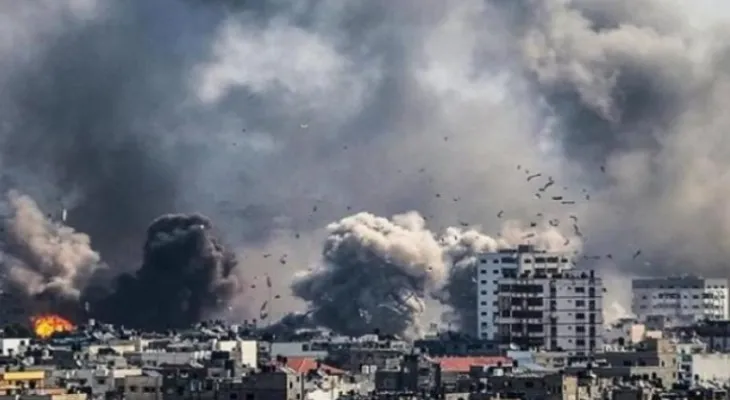 Air raid sirens sound in northern Israel to warn of a missile attack by Hezbollah.