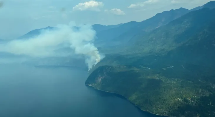 Some residents refuse to leave communities in British Columbia despite evacuation orders due to wildfires.