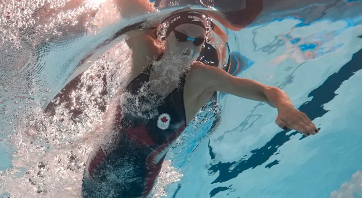 Samar Maklentosh wins Canada's first medal at the Paris 2024 Olympics.