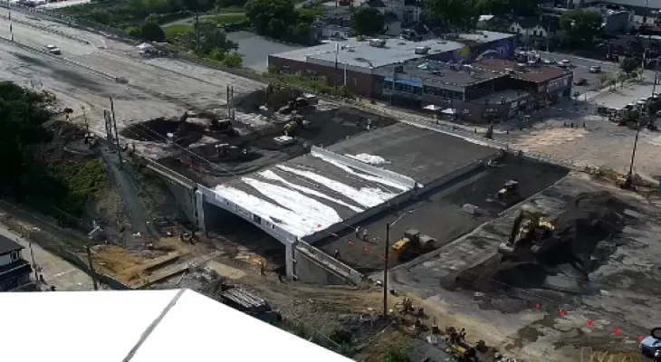 The business community in Little Italy reacted to the disruptions witnessed on Highway 417.