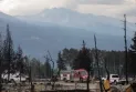 The mild weather gives firefighting crews the opportunity to make progress in battling wildfires in Jasper.