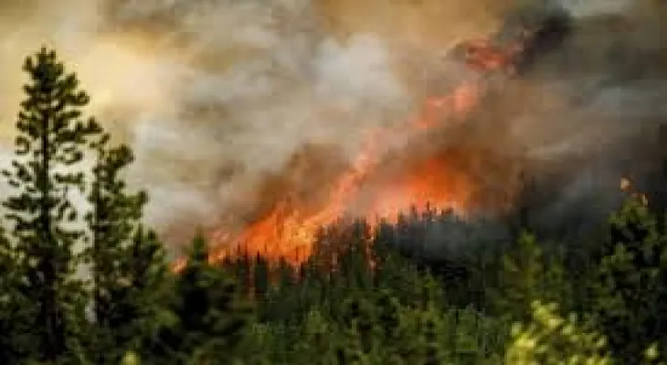 After a period of rainy calm... Forecasts predict a return of hot weather during the fight against wildfires in British Columbia.