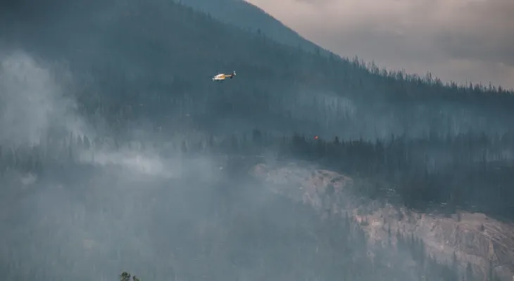 L'augmentation du comportement des incendies de forêt avec la hausse des températures à Jasper