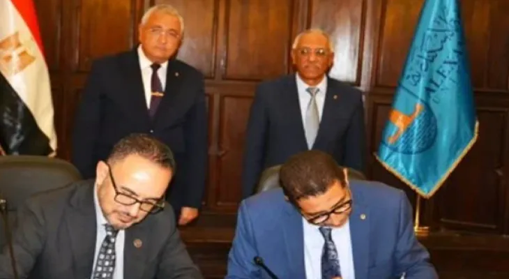 Accord-cadre entre les facultés de commerce de l'Université d'Alexandrie et de Degroote au Canada