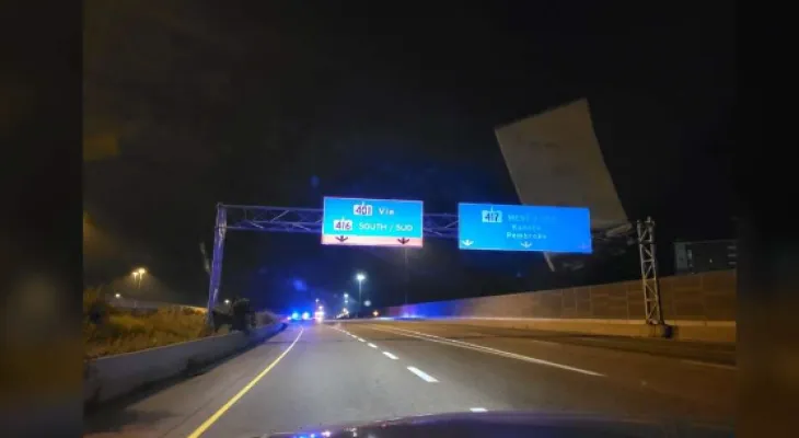 Police d'Ottawa : Deux motards tués dans une collision sur l'autoroute 416