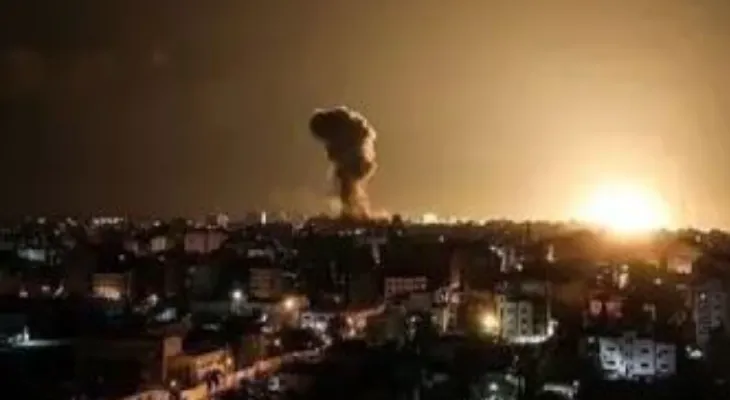 The killing of 3 people and the injury of 3 others in an Israeli raid on southern Lebanon