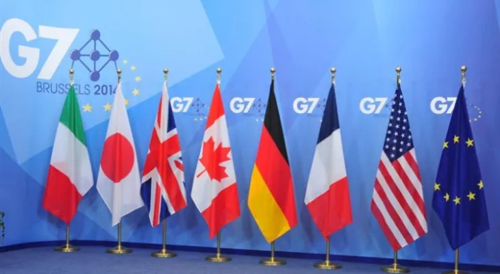 The G7 calls for an end to the cycle of retaliatory violence in the Middle East.