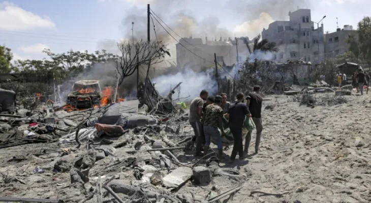 Jordan, Qatar, and Saudi Arabia refuse a U.S. request to join the peacekeeping force in Gaza after the war.