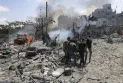 Jordan, Qatar, and Saudi Arabia refuse a U.S. request to join the peacekeeping force in Gaza after the war.
