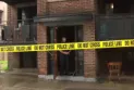 Two dead bodies found inside a fortified apartment in Hamilton and no suspects are being sought.