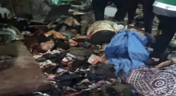 New massacre in Gaza.. More than 100 martyrs in the occupation's shelling of a school housing the displaced.